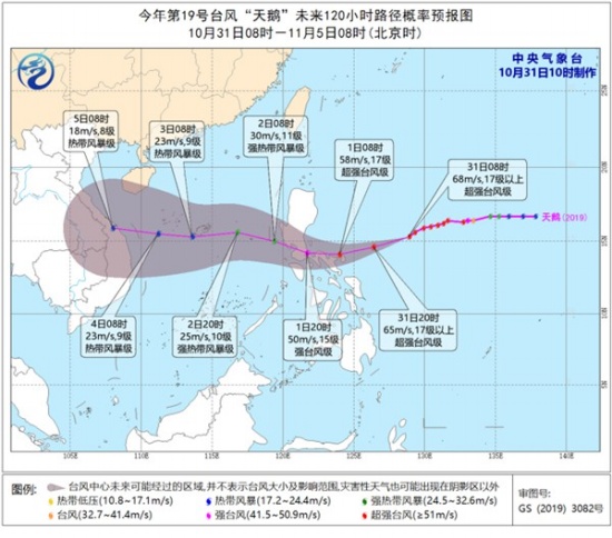 台风最新消息，关于台风19号的全面报告及实时更新